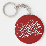 Bonnes fêtes autocollants et cartes porte-clef