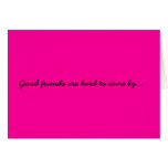Bons amis carte