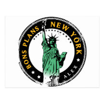 Bons Plans pour un voyage à New York Carte Postale