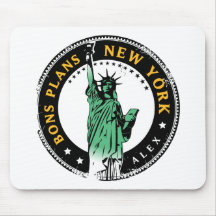 Bons Plans pour un voyage à New York Tapis De Souris