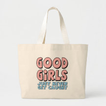 Bons T-shirts et cadeaux de filles pour elle Sac De Toile
