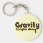 Boogies de gravité vers le bas porte-clé