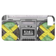 Boombox de la Jamaïque Coque iPhone 5 Case-Mate