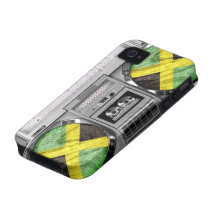 Boombox de la Jamaïque Coques iPhone 4