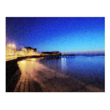 Bord de mer d'Aberystwyth Carte Postale