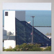 Bord de mer de Cleveland Affiche