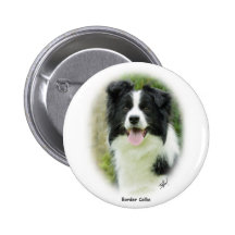 Border collie 9A14D-19 Badges Avec Agrafe