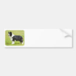 Border collie 9R071D-059 Autocollants Pour Voiture