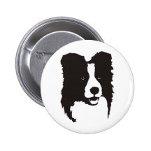 Border collie badge