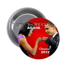 Bosse de poing d'Obama - oui nous pouvons, encore Badges