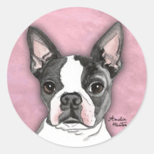 Boston Terrier Autocollant