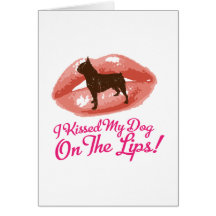 Boston Terrier Carte