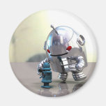 Bot de Jo CONTRE peu d'aimant bleu de Bot