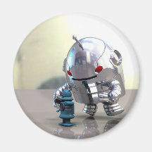 Bot de Jo CONTRE peu d'aimant bleu de Bot