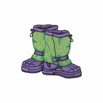 Bottes de neige polos brodés