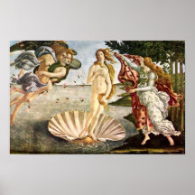 Botticelli-Naissance de Sandro de Vénus Poster