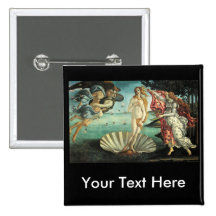 Botticelli - naissance de Vénus Badges