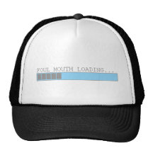 Bouche fétide chargeant l'humour des filles des ho casquettes