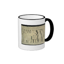 Boucher romain, soulagement tasse