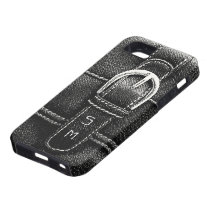 Boucle noire et blanche de Fashionista de bourse coques case-mate