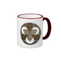Bouclier celtique de trinité tasses