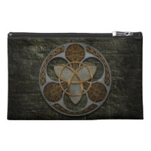 Bouclier celtique de trinité trousse de voyage