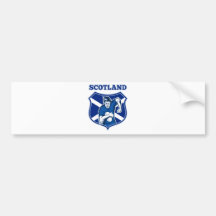 bouclier courant de drapeau de l'Ecosse de boule d Adhésif Pour Voiture