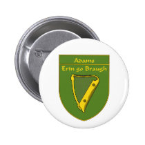 Bouclier de drapeau d'Adams 1798 badges publicitaires