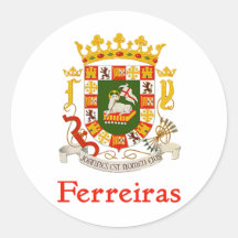 Bouclier de Ferreiras Porto Rico Autocollants