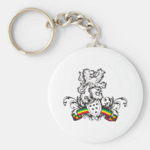 Bouclier de Rasta Porte-clef
