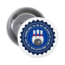Bouclier fantastique de bowling badge