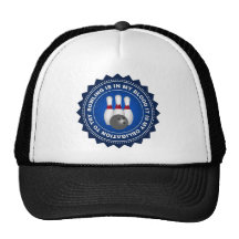 Bouclier fantastique de bowling casquettes de camionneur