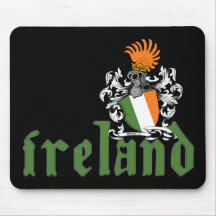 Bouclier Mousepad de l'Irlande Tapis De Souris