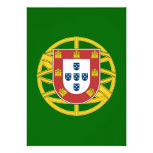 Bouclier portugais carton d'invitation