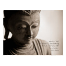 Bouddha • Carte postale inspirée