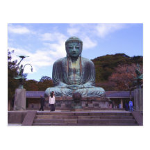 Bouddha de Kamikura-carte postale