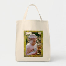 Bouddha de prière - sac fourre-tout