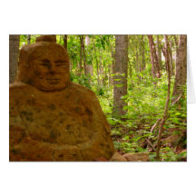 Bouddha du Trees_card Carte De Vœux