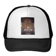 Bouddha en bronze casquette