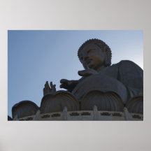Bouddha géant affiches