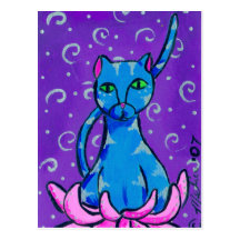 Bouddha Kitty Carte Postale