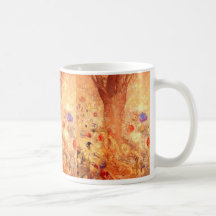Bouddha par le peintre symboliste Odilon Redon Tasses À Café