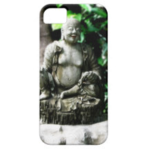 Bouddha riant thaïlandais dans le jardin coques Case-Mate iPhone 5