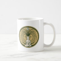 Bouddha sous l'arbre de Bodhi Mug À Café