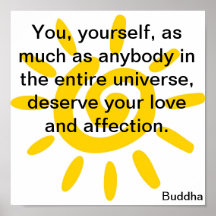 Bouddha Sun Posters