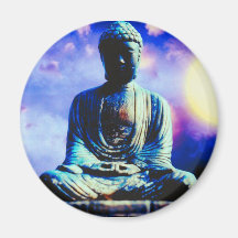 Bouddha surréaliste aimants