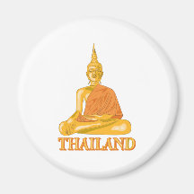 Bouddha Thaïlande Magnets Pour Réfrigérateur