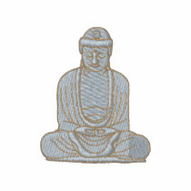 Bouddha polos brodés