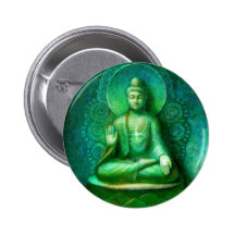 Bouddha vert badges
