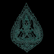 BOUDDHISTE S'ASSEYANT DE BOUDDHA ASIE DU SUD-EST t-shirts